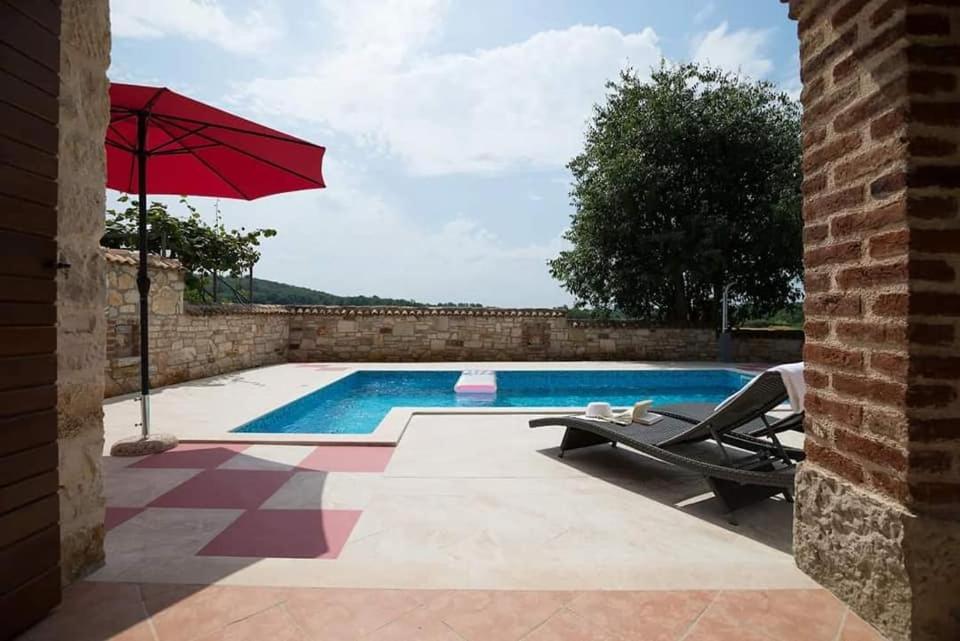 Porec Villa Luna With Pool エクステリア 写真